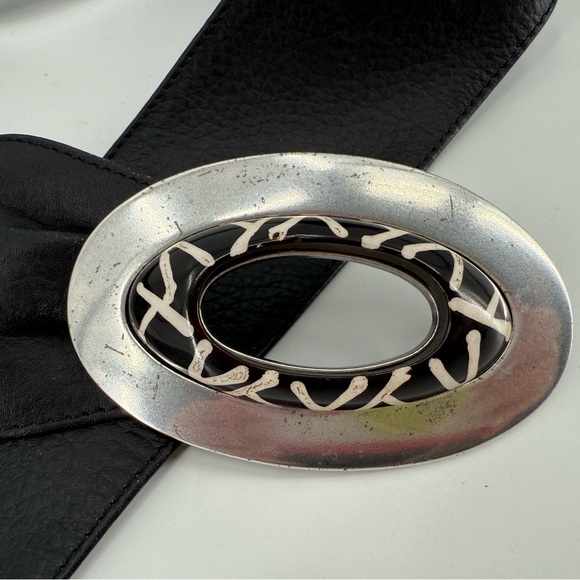 Chico’s Vintage 90s Ladies Wide‎ Belt L - Picture 2 of 10